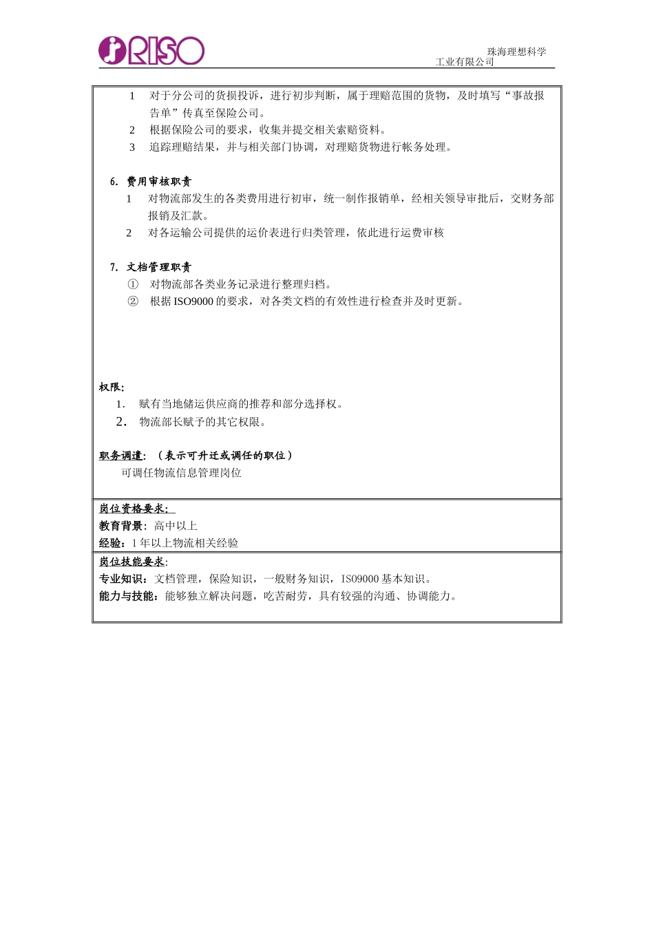 综合业务岗位说明书.doc_第2页