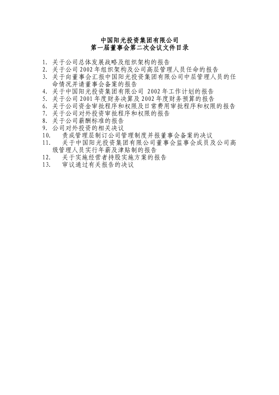董事会文件目录.doc_第1页