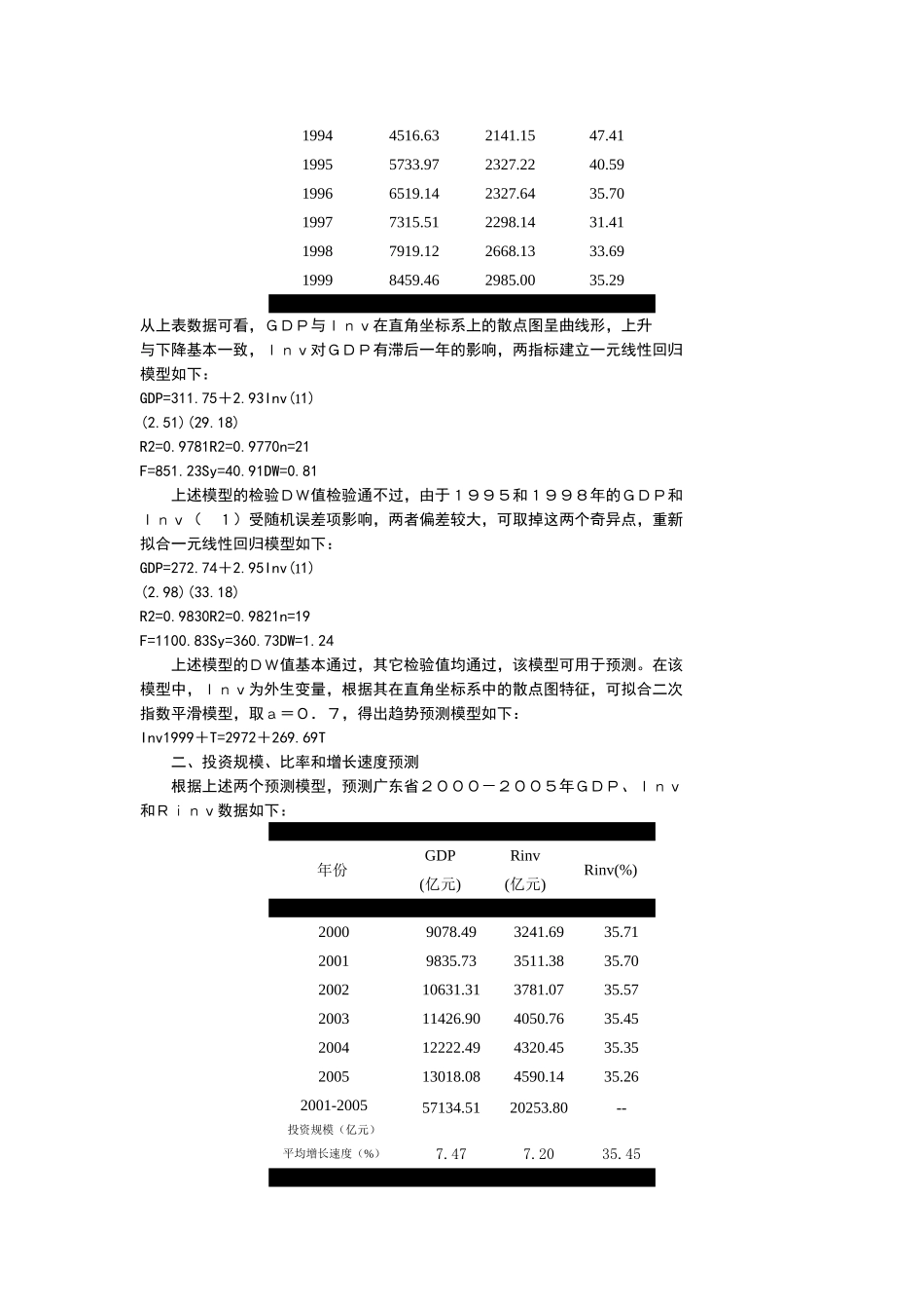 广东省“十五”固定资产投资规模、比率.doc_第2页