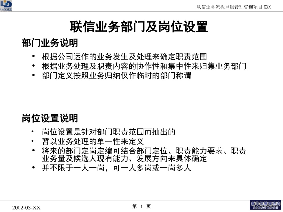 部门及岗位设置.ppt_第1页