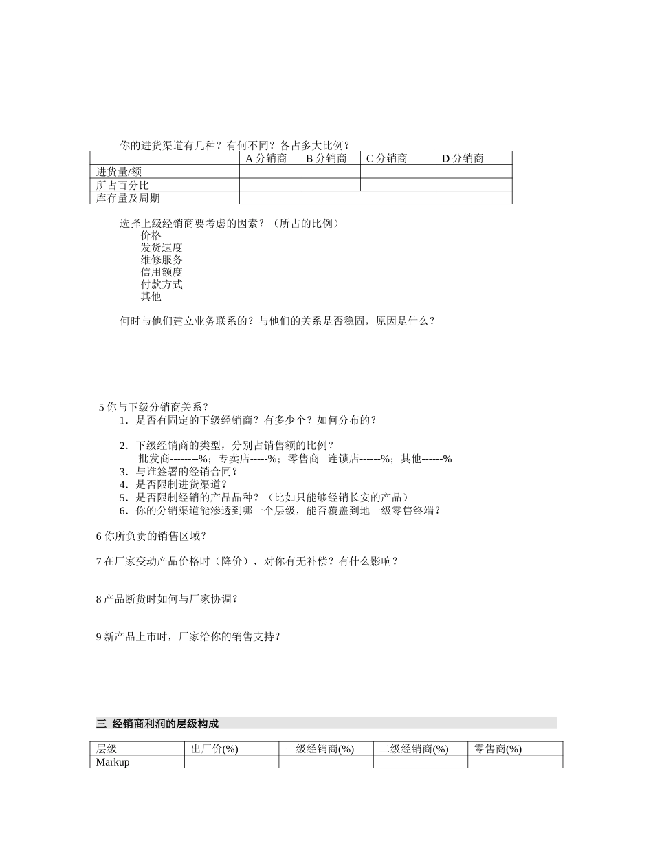 questionair distributor.doc_第2页