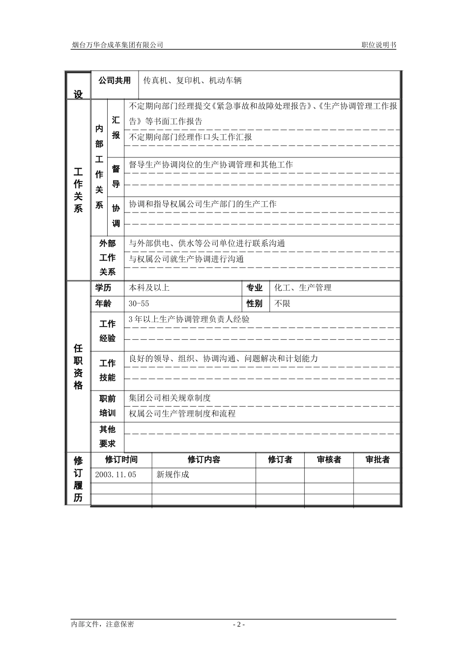 2经营协调部_副经理_职位说明书.doc_第2页