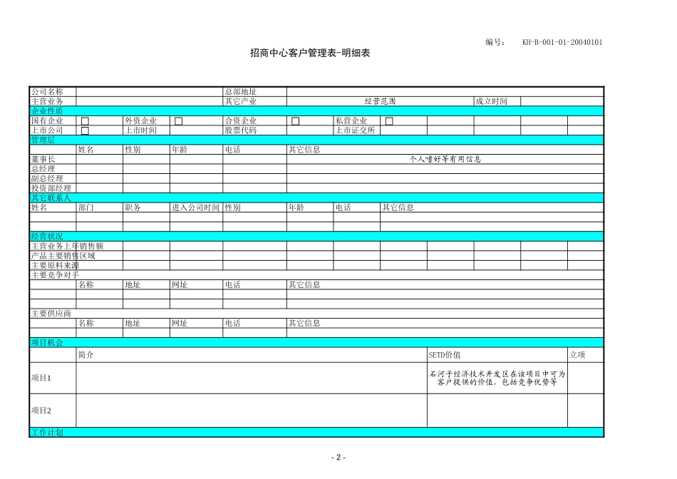 石河子终期汇报11－招商局管理表格.xls_第2页