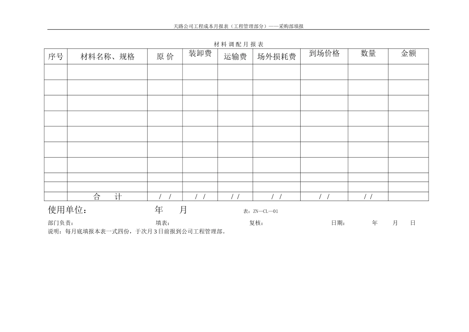 成本－材料-ZN-CL-01.doc_第1页