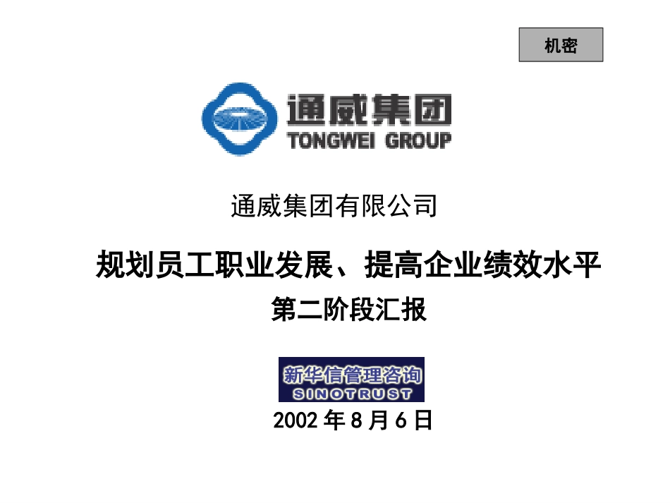 通威集团第二阶段报告.ppt_第1页