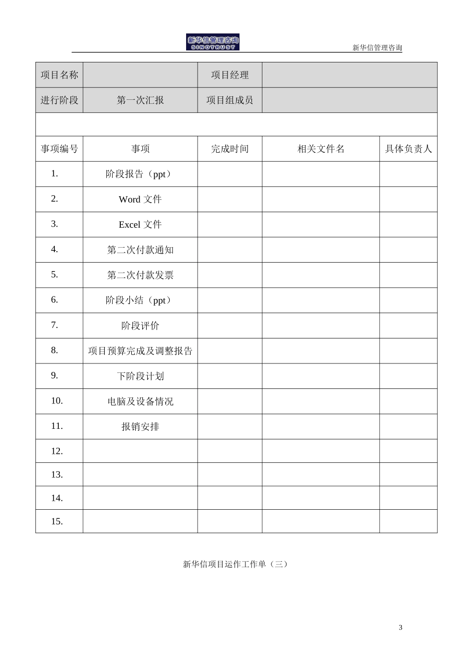 项目运作工作单.doc_第3页