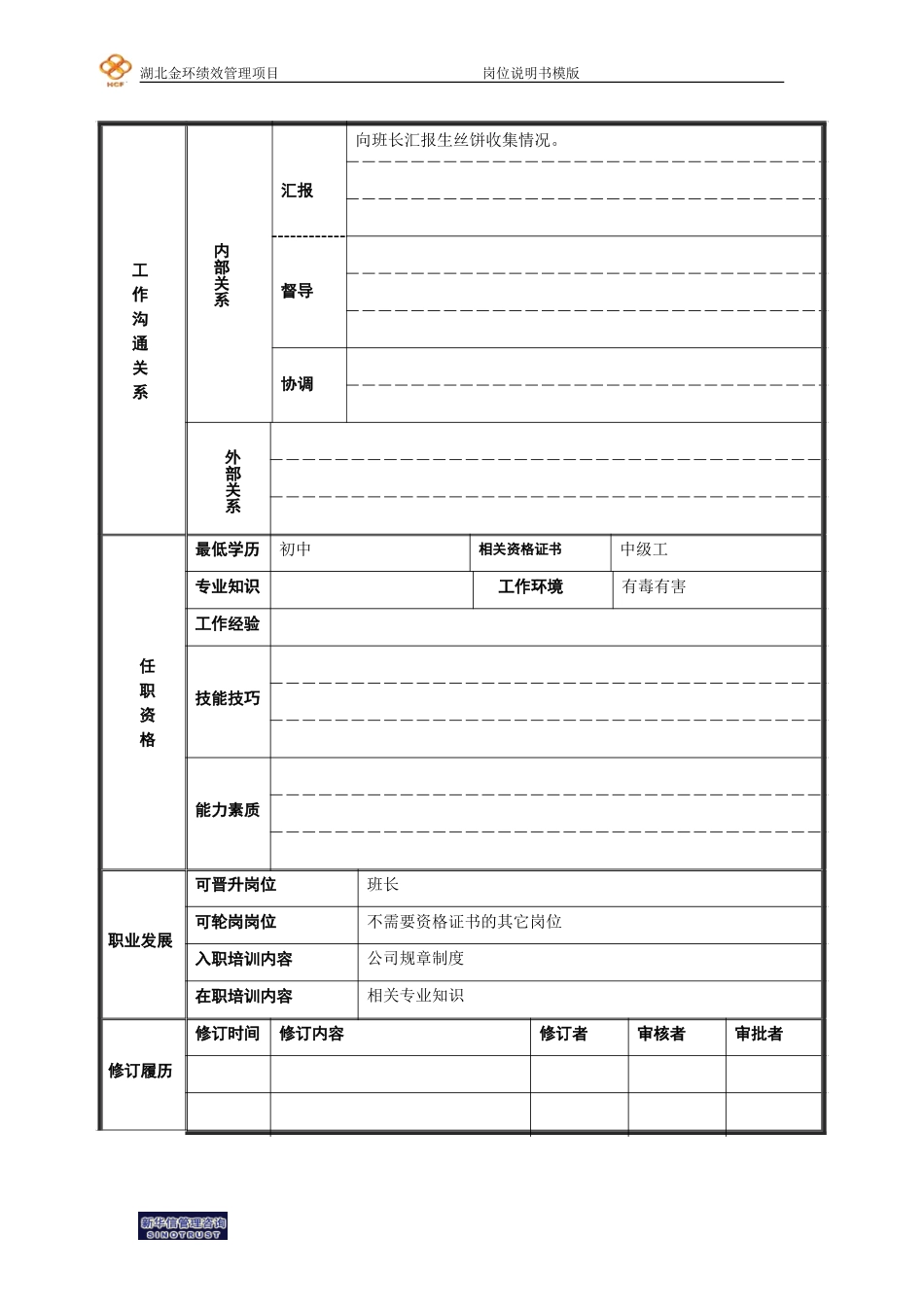 收丝工岗位说明书.doc_第2页