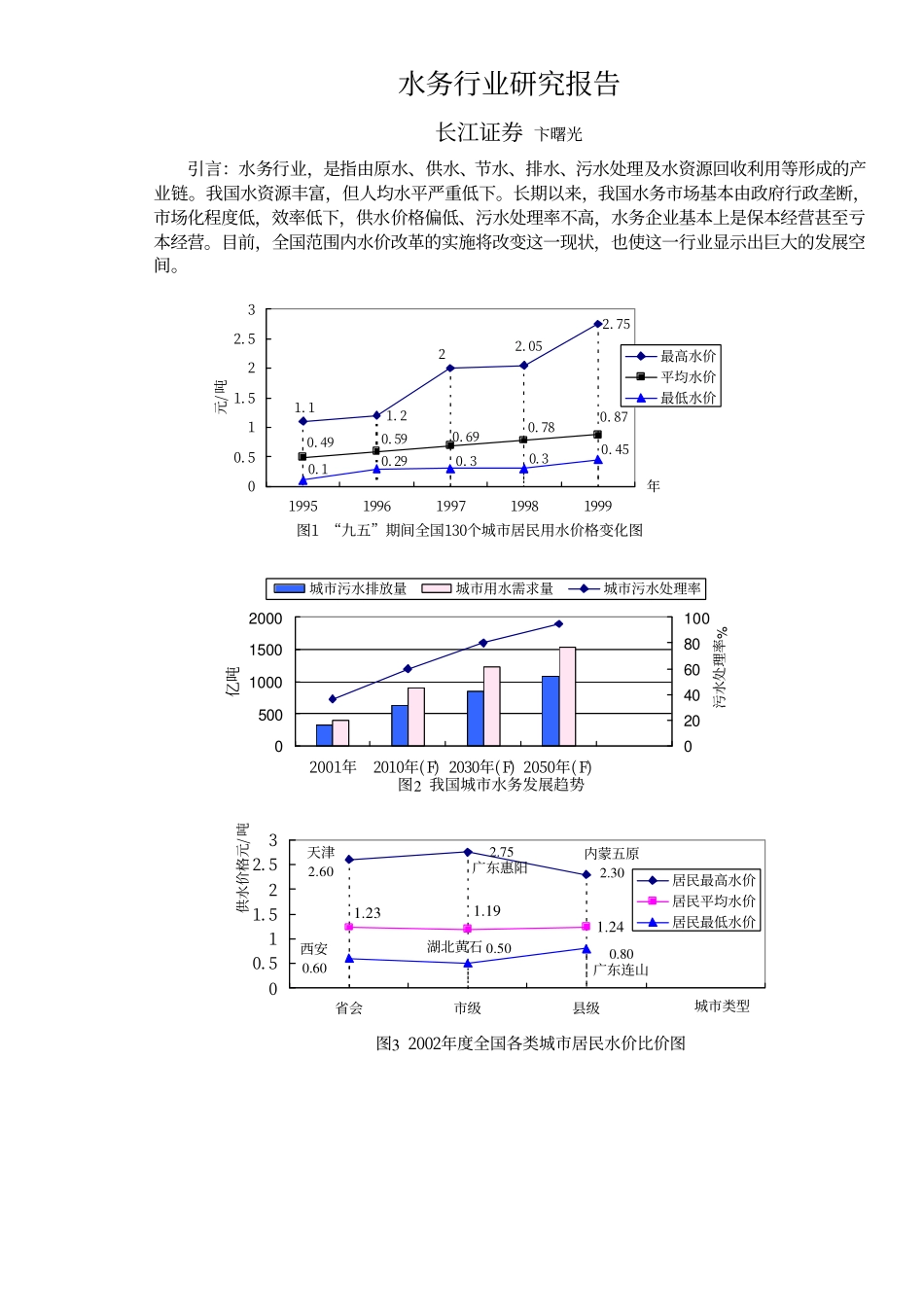 水务行业研究报告.pdf_第1页