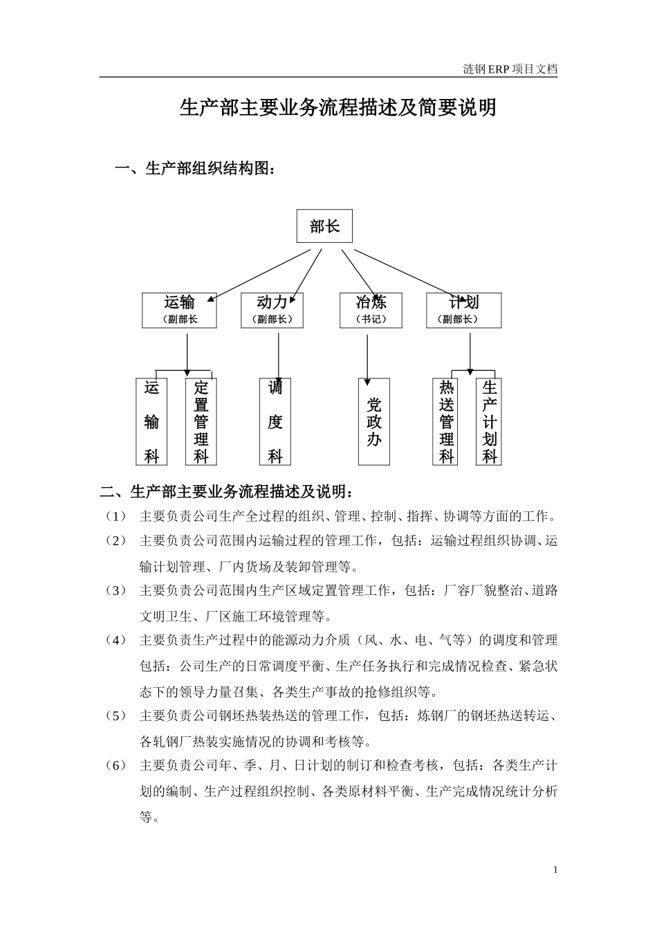 生产部主要业务流程描述及简要说明.doc_第1页