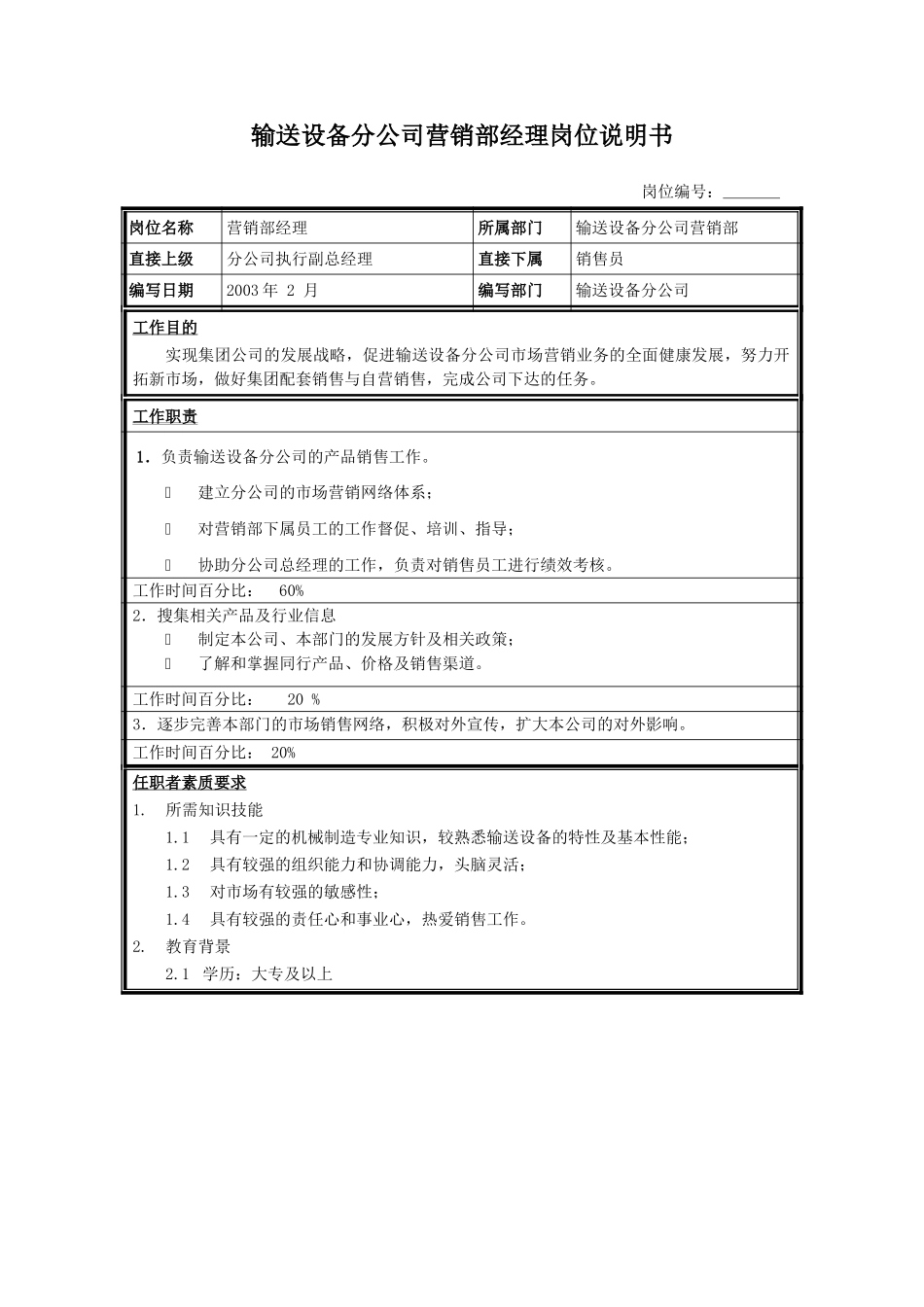 营销部经理.doc_第1页