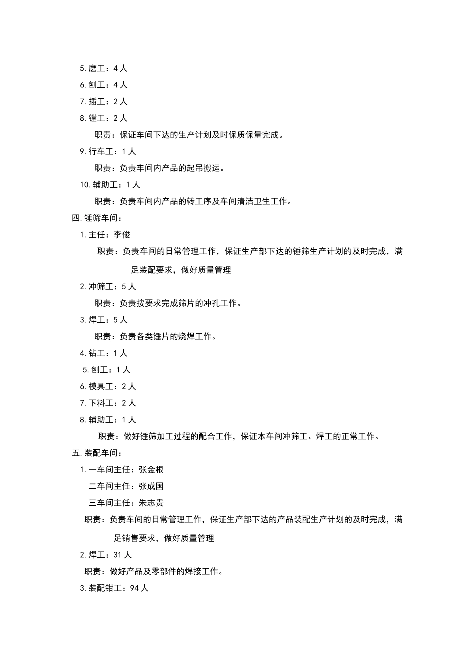 生产管理部岗位设置汇总.doc_第3页
