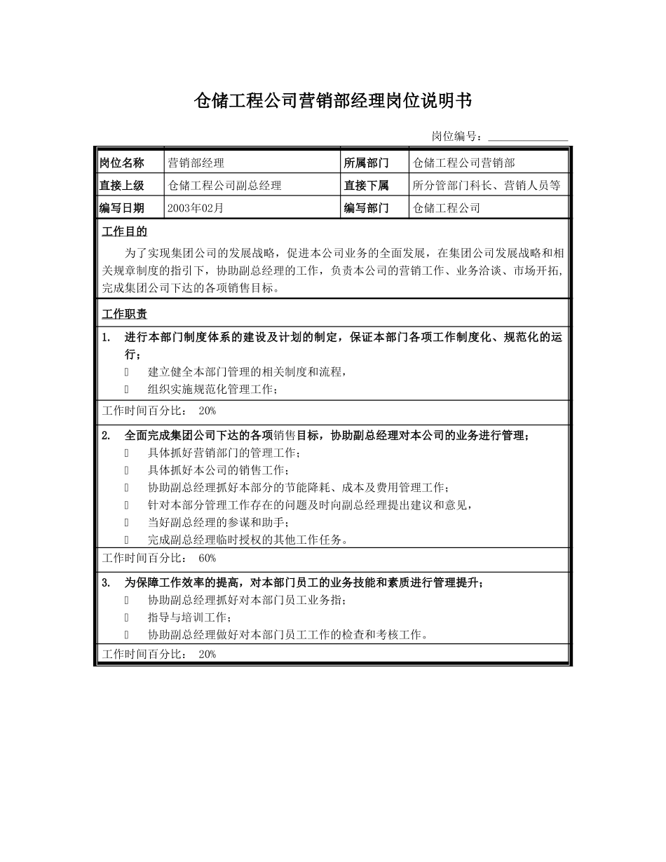 营销部经理.doc_第1页