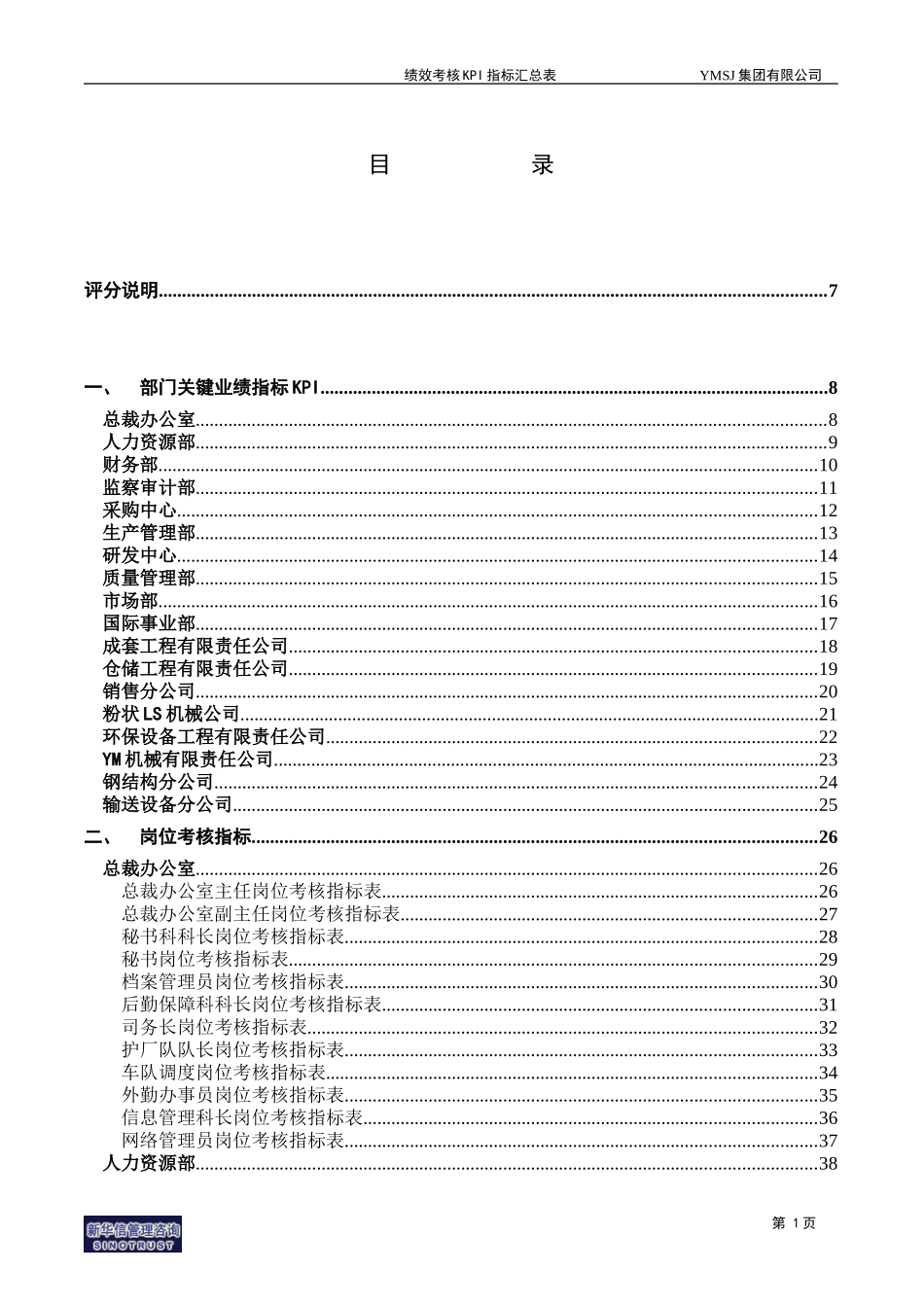 江苏牧羊集团有限公司--绩效考核指标汇编KM版.doc_第2页