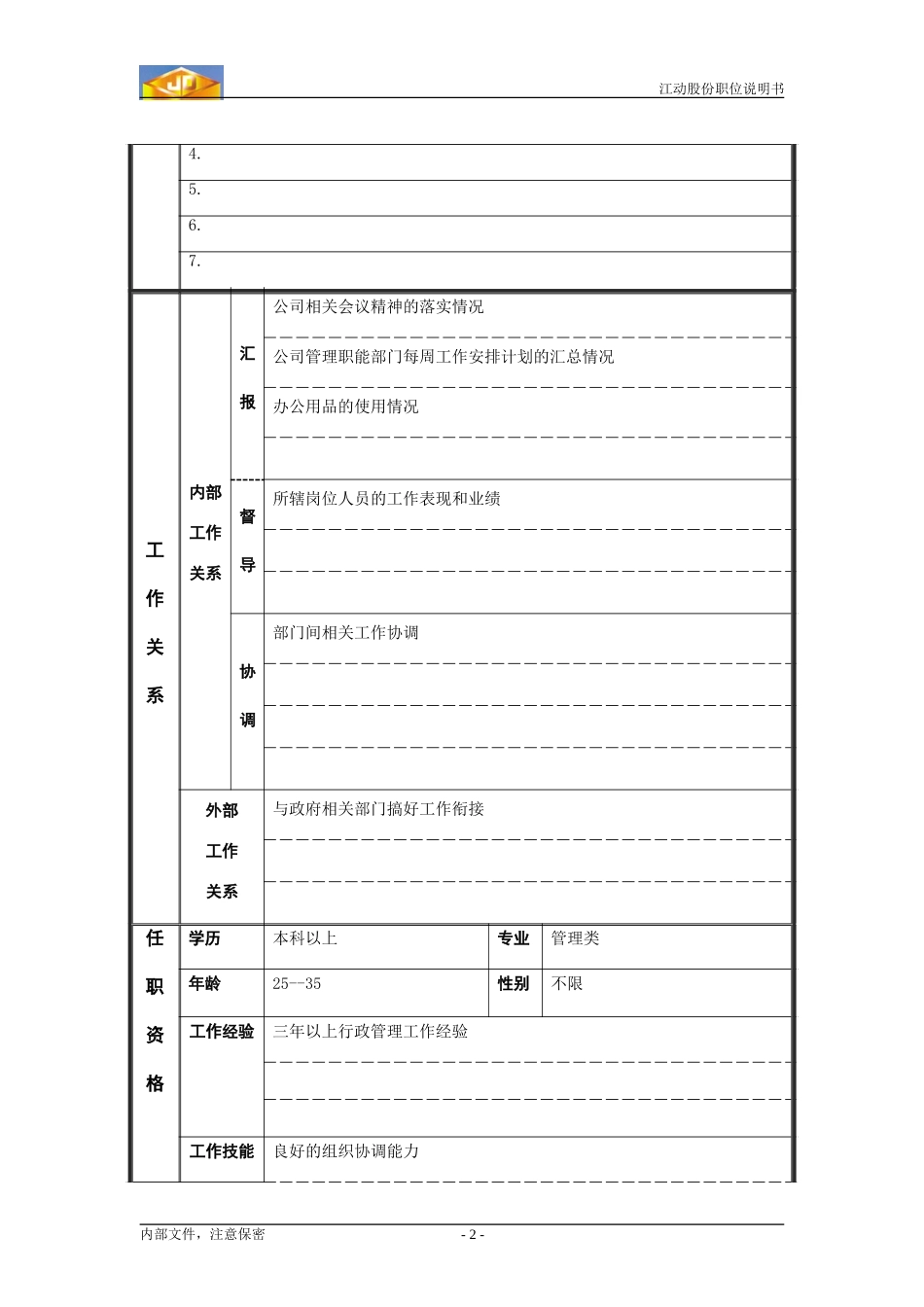 行政主管.doc_第2页