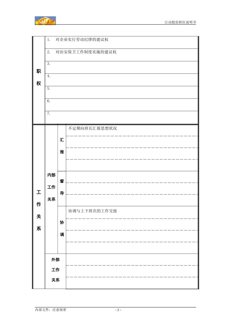 保安员职务说明书.doc_第2页