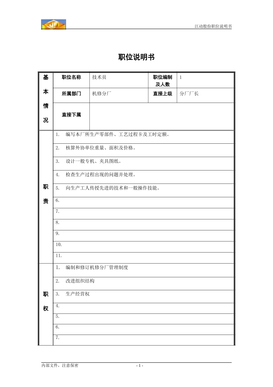 技术员职位分析.doc_第1页