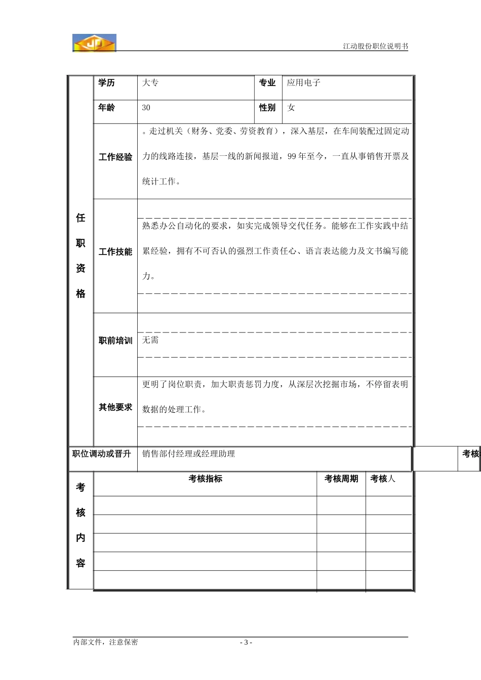 孔梅职位说明书.doc_第3页