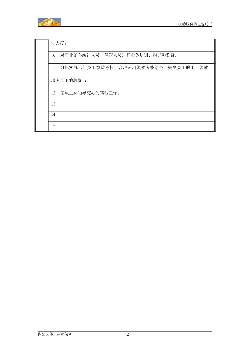 财务经理职务说明书.doc_第2页