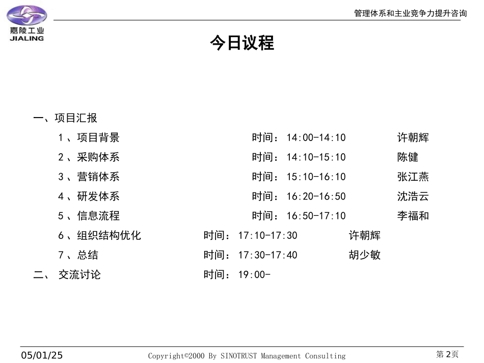 嘉铃管理体系与主业竞争提升第二次汇报 2 final 2k1204.ppt_第2页