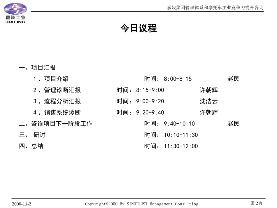 嘉铃管理体系与主业竞争提升第一次汇报 1 xzh.ppt_第2页