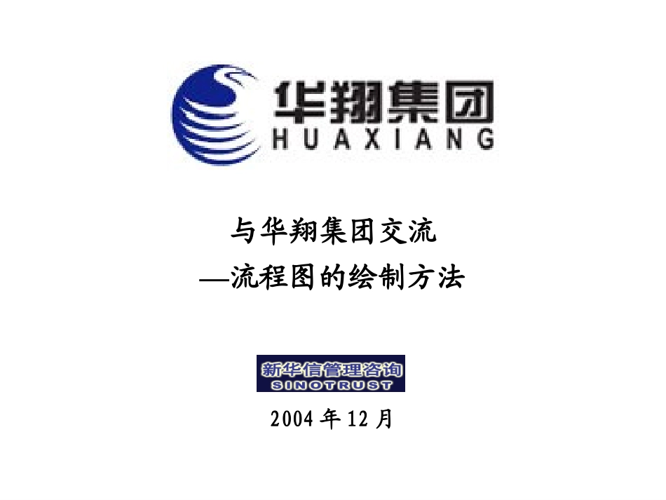 华翔集团流程优化.ppt_第1页
