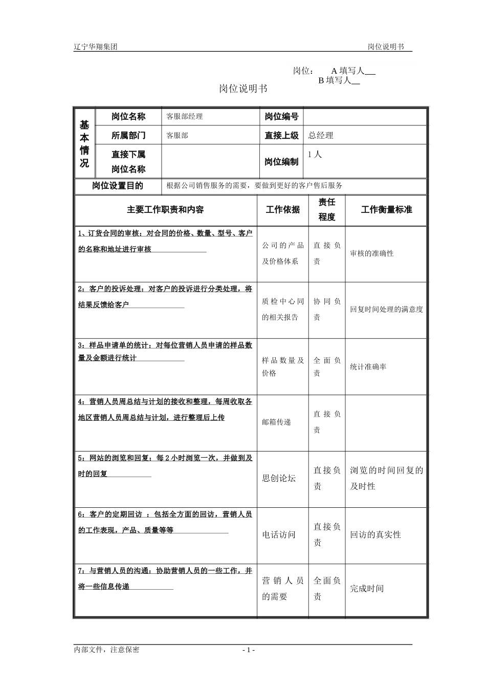 客服部经理.doc_第1页