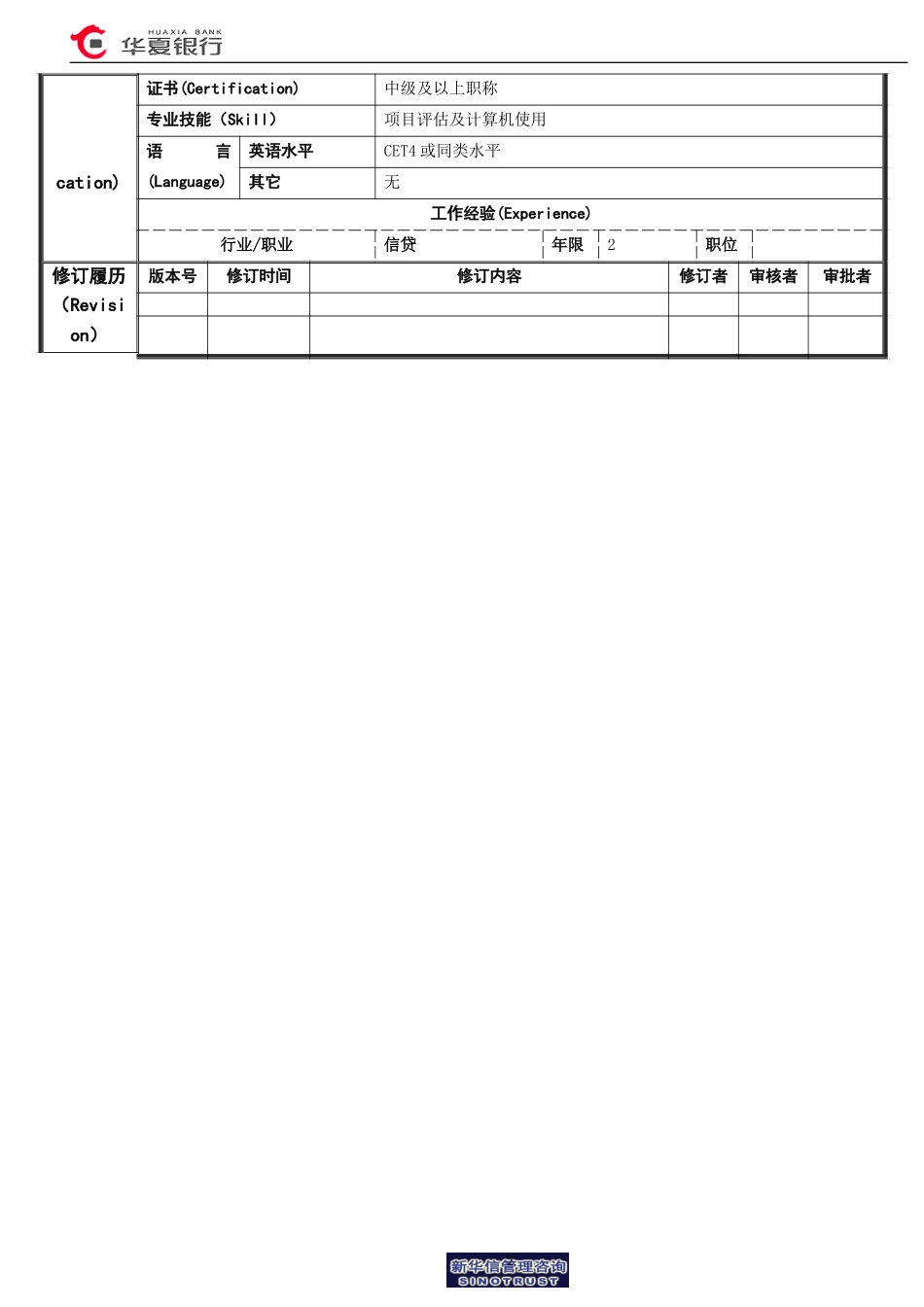 制度与综合管理岗位说明书.doc_第2页