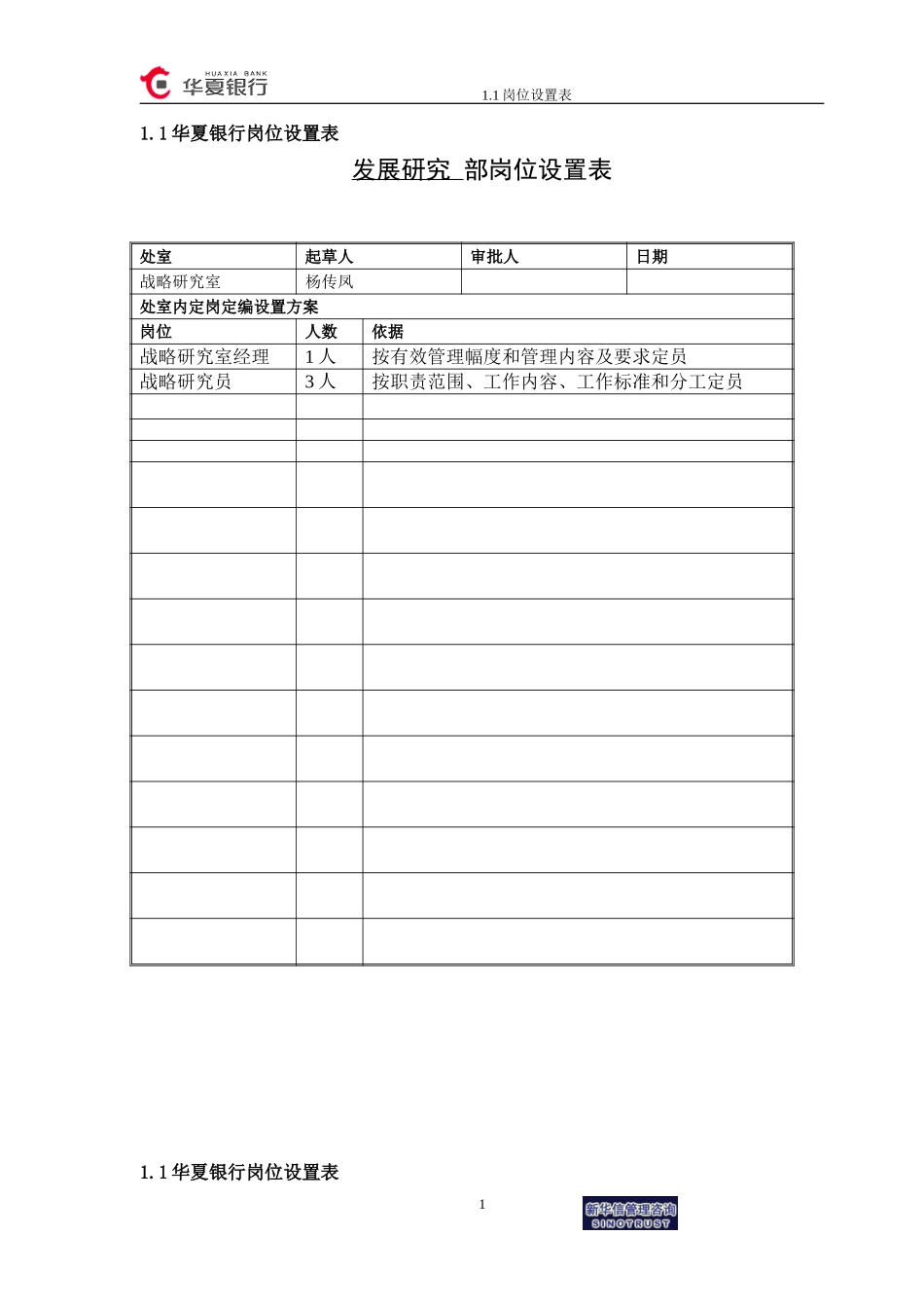 1.1华夏银行岗位设置表.doc_第1页