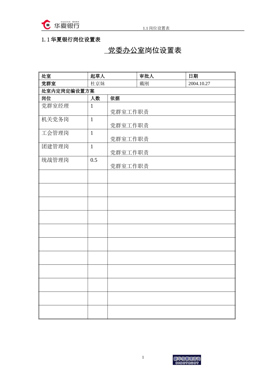 1.1华夏银行岗位设置表1.doc_第1页