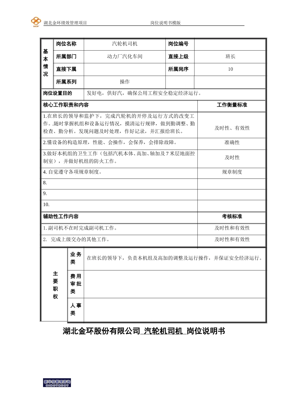 动力厂汽化车间汽轮机司机.doc_第1页