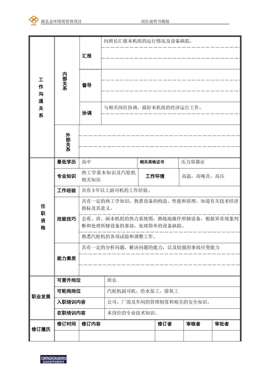 动力厂汽化车间汽轮机司机.doc_第2页