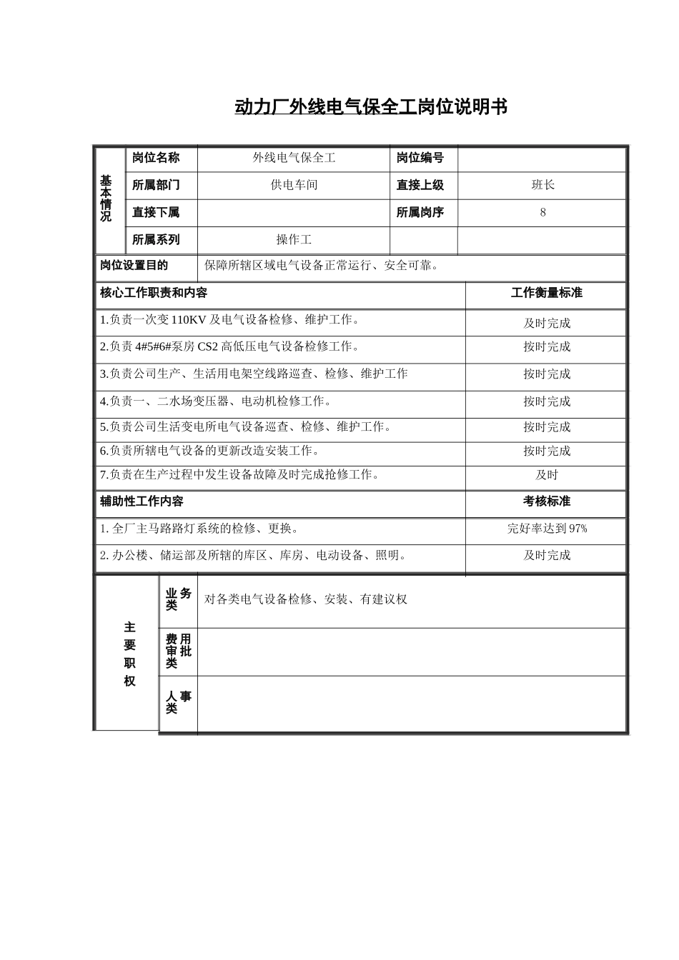 外线电气保全工.doc_第1页