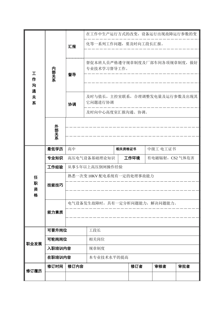 一次变电班班长 .doc_第2页