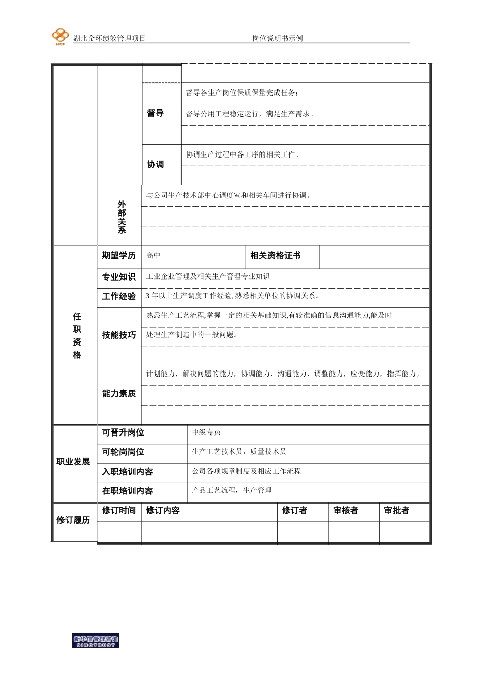 基础管理和一般人员模版.doc调度员.doc_第2页