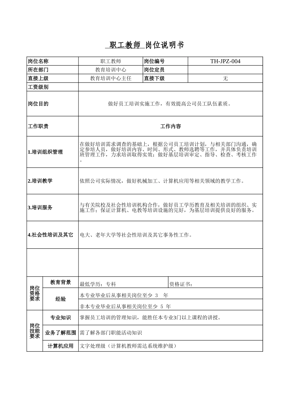 教育培训中心-1.xls_第1页