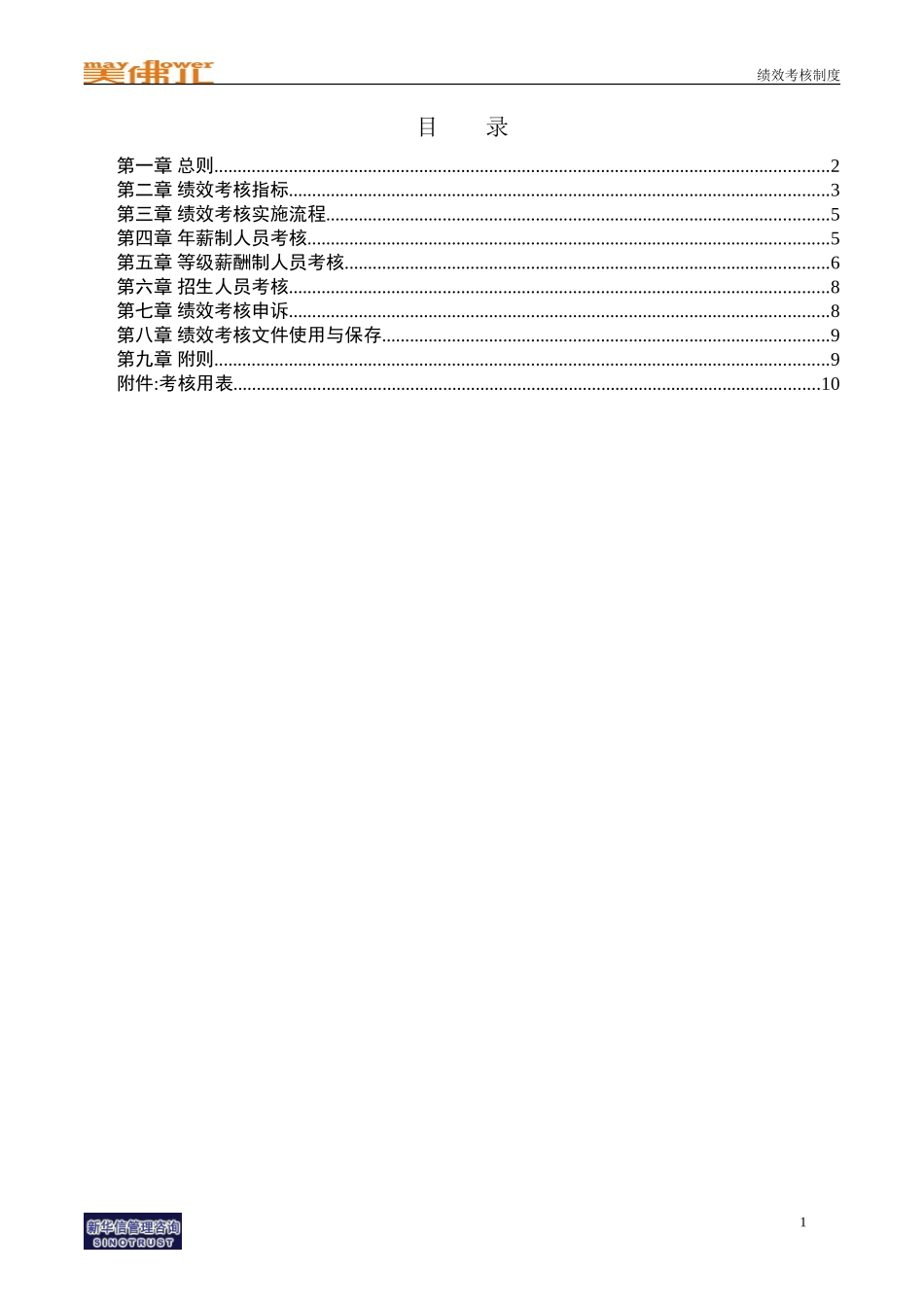 美佛儿集团石竹山文武学校绩效考核制度.doc_第2页
