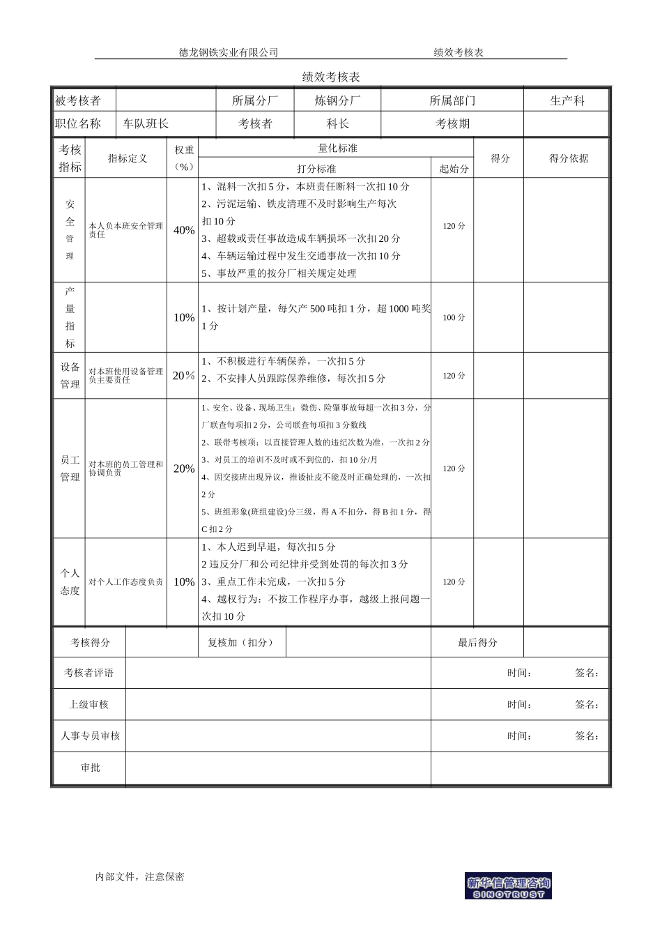 车队班长－1.doc_第1页