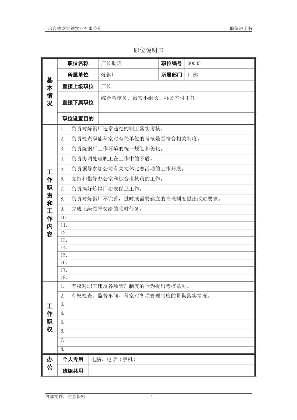 厂长助理（基础管理）.doc_第1页
