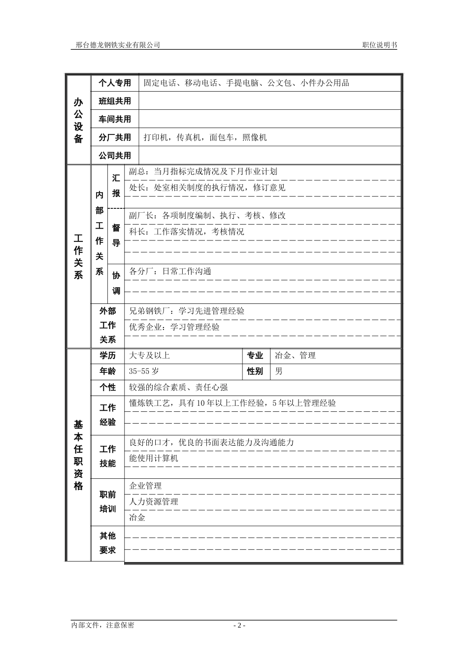 炼铁厂厂长.doc_第2页