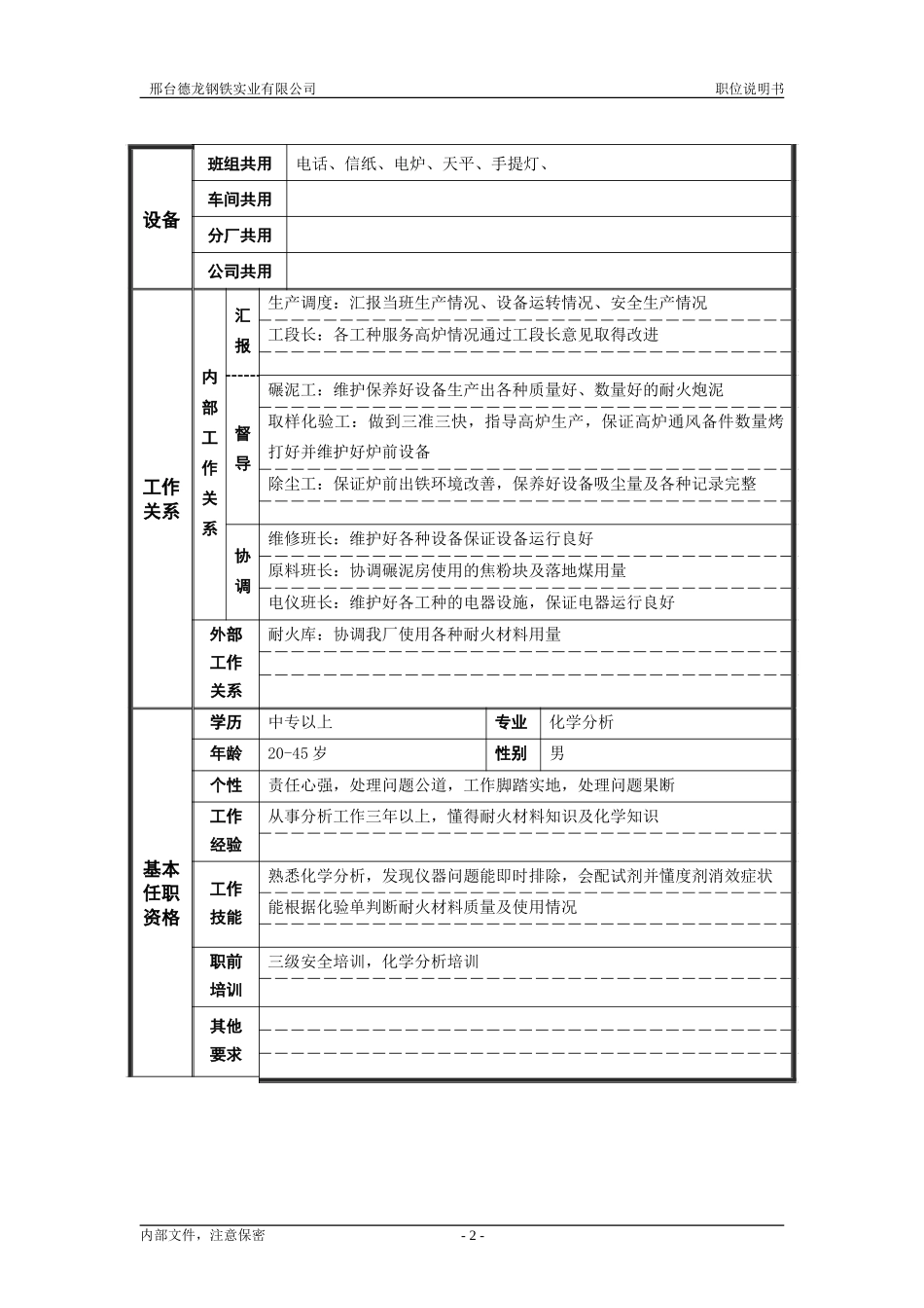 日班工段日班长.doc_第2页