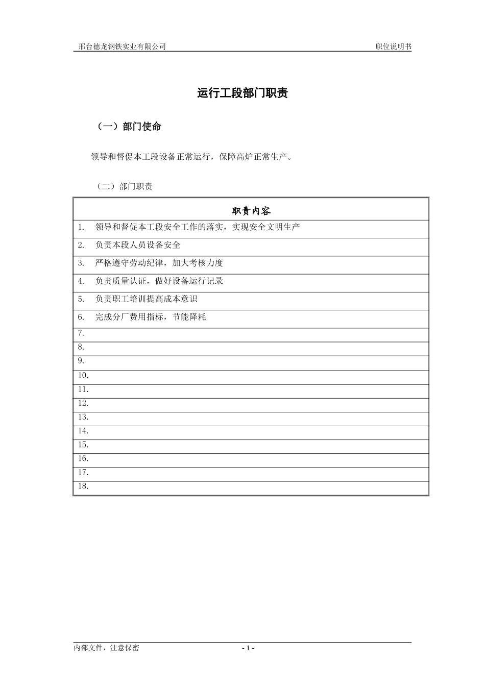 运行工段职责.doc_第1页