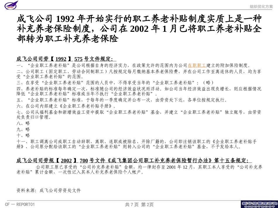 005_成飞集团离退休职工补充养老补贴制度改革方案.ppt_第2页
