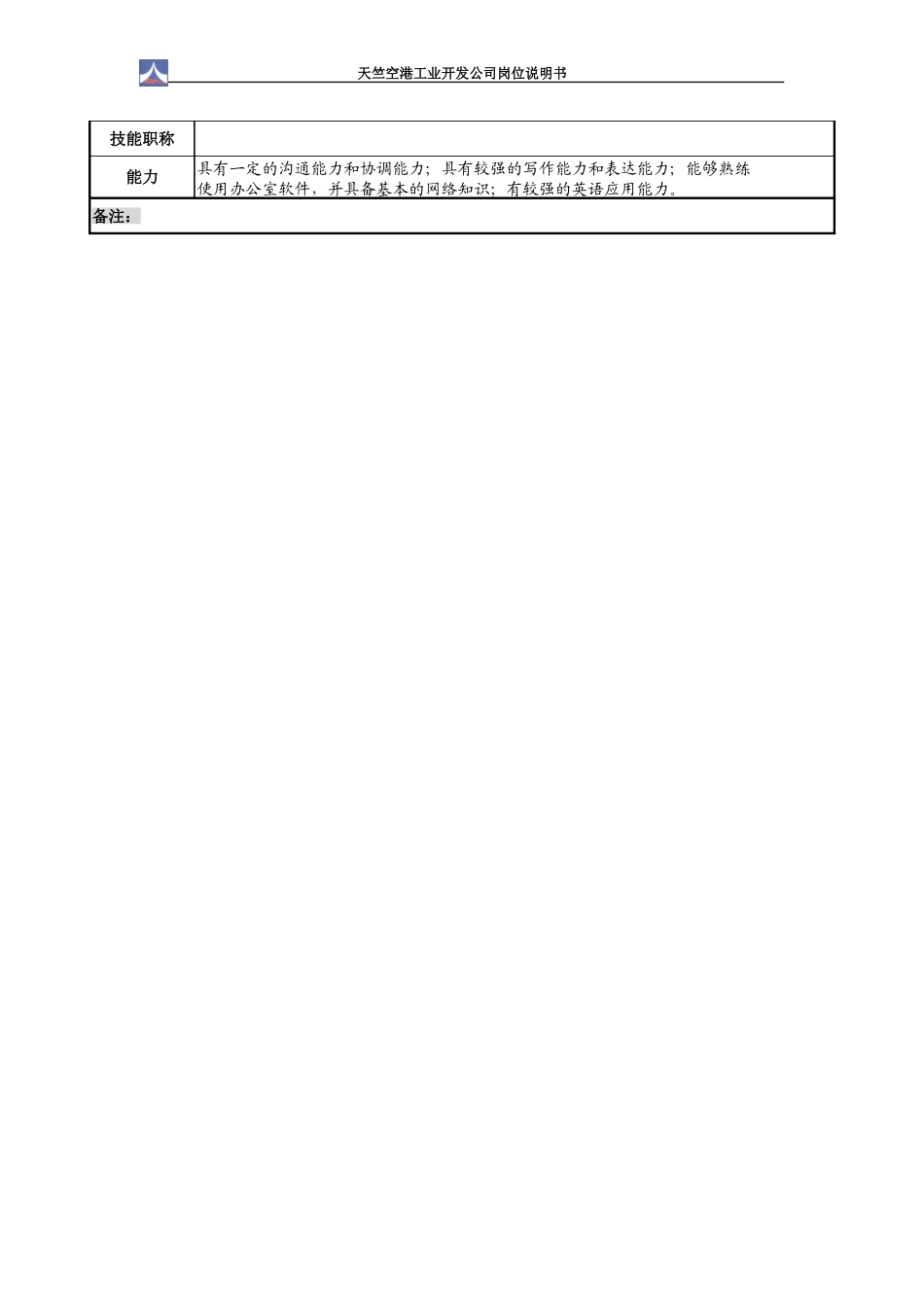 秘书科1.0岗位说明书（2个）.doc_第3页