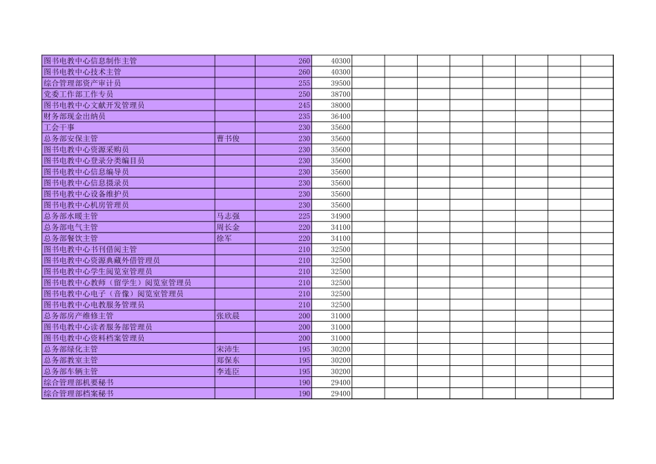 岗位级别与人力资本级别对应关系表.xls_第3页