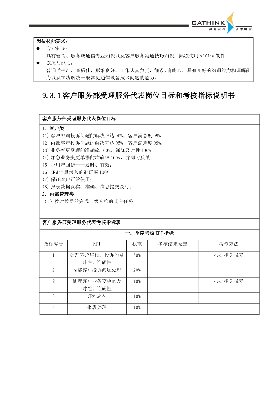 客户服务部受理服务代表.doc_第2页