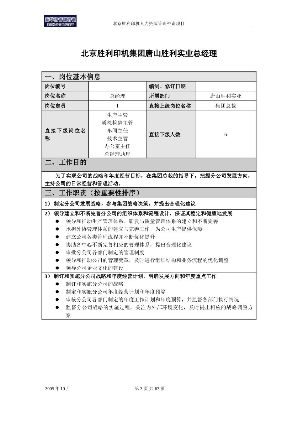 03-北京胜利印机集团唐山胜利实业分公司岗位说明书（全）.doc_第3页