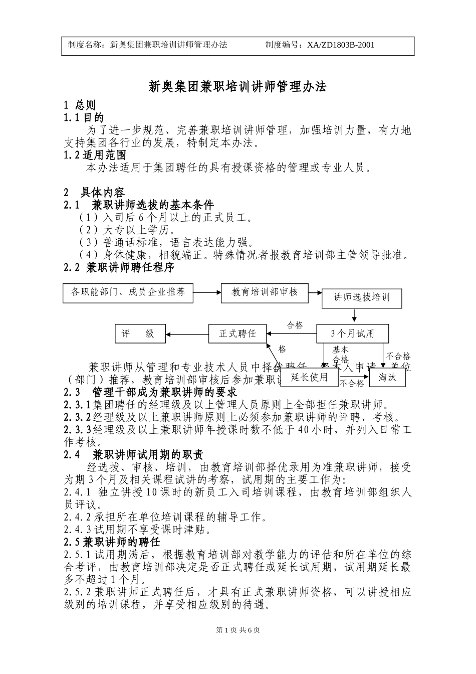 兼职培训讲师管理办法.doc_第1页