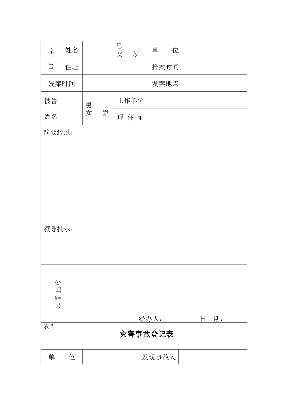 保 卫 工 作 用 表.doc_第2页