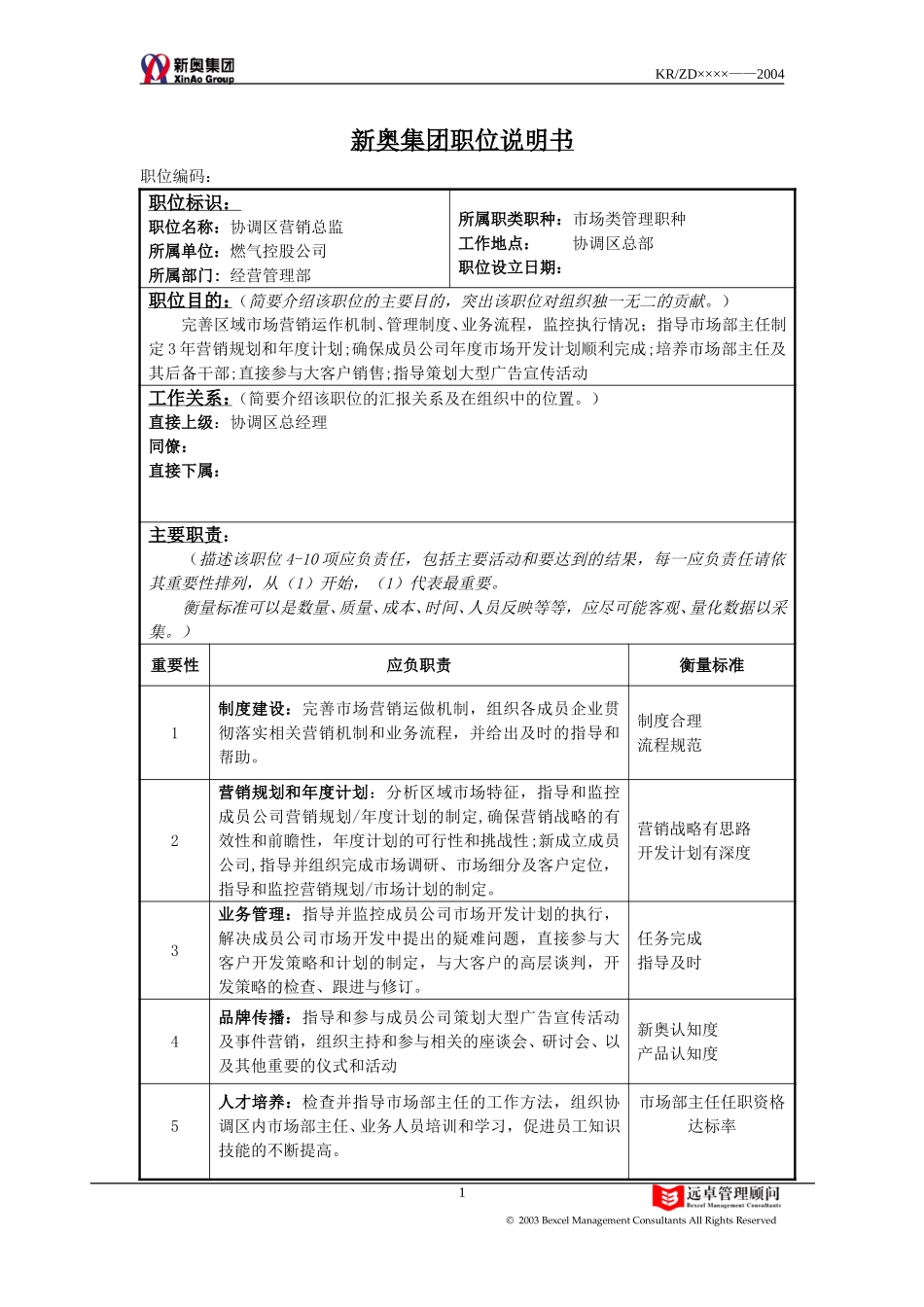 0109-大区营销总监职位说明书-ZHP-V1.0.doc_第1页