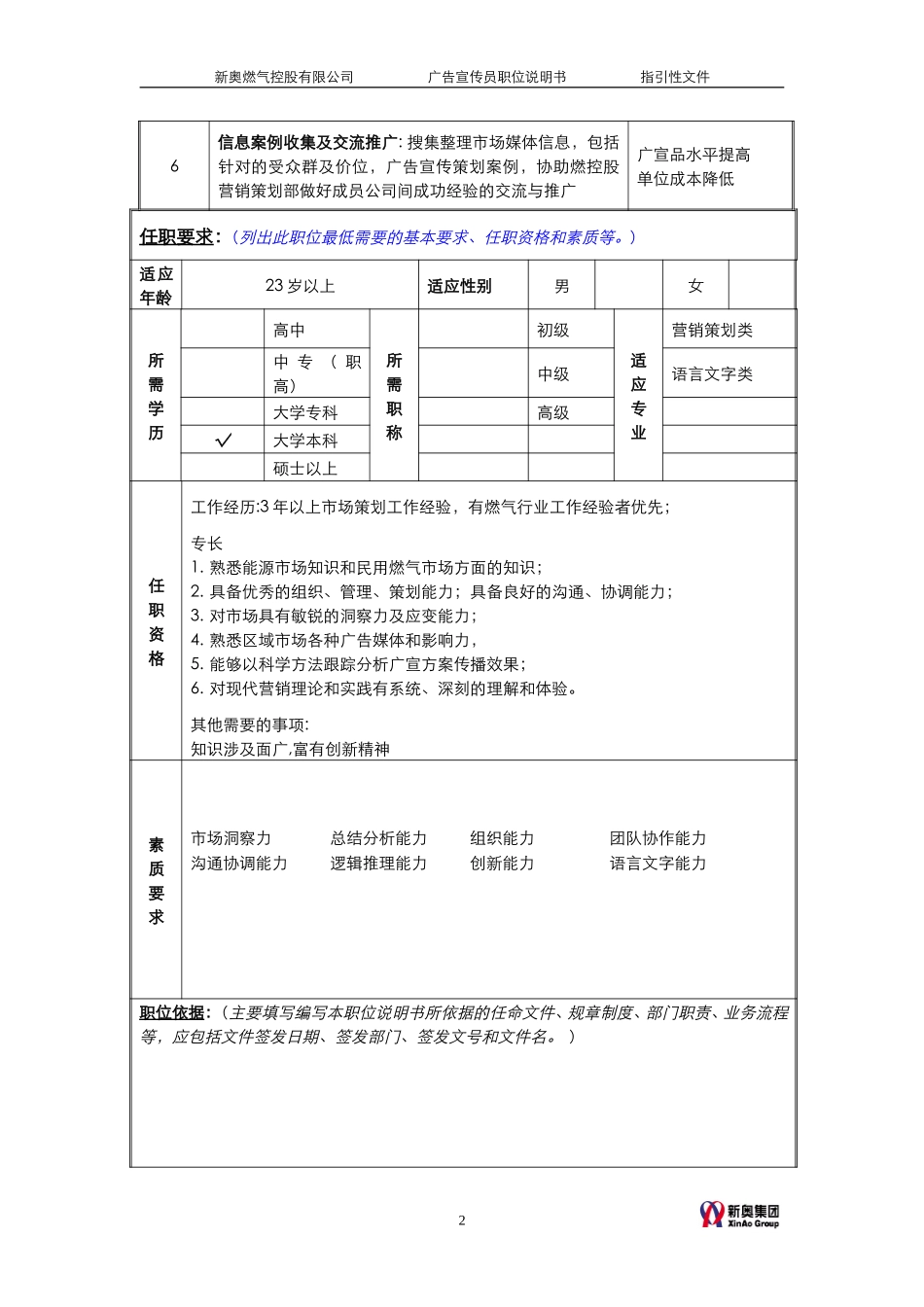MTBI05-组织管理-广告宣传员职责说明-v1.2.doc_第2页